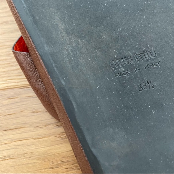 miu miu Vintage Sandals, 38.5 - Picture 13 of 13